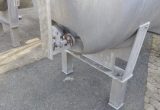 1500 liter tank in 304 stainless steel