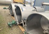1500 liter tank in 304 stainless steel