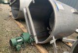 1500 liter tank in 304 stainless steel