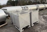 1500 liter tank in 304 stainless steel