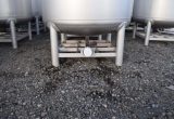 1500 liter tank in Acid-proof 316