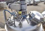 1500 liter tank in Acid-proof 316