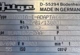 1500 liter tank in Acid-proof 316