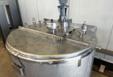 1500 liter tank in Acid-proof 316