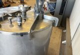 1500 liter tank in Acid-proof 316
