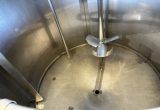 1500 liter tank in Acid-proof 316