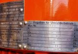 1575 liter tank in Acid-proof 316