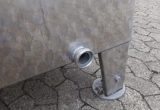 1800 liter tank in 304 stainless steel