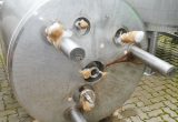 1850 liter tank in Acid-proof 316
