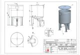 200 liter tank in Acid-proof 316