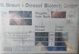 200 liter tank in Acid-proof 316