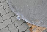 2000 liter tank in 304 stainless steel