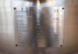 2000 liter tank in 304 stainless steel