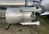 2000 liter tank in 304 stainless steel