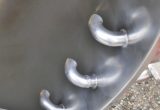 2000 liter tank in 304 stainless steel