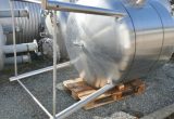 2000 liter tank in 304 stainless steel