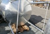 2000 liter tank in 304 stainless steel