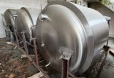 2000 liter tank i Rostfritt 304