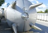 2000 liter tank in 304 stainless steel