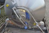 2000 liter tank in Acid-proof 316