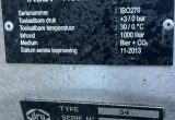 2000 liter tank in 304 stainless steel
