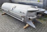 2167 liter tank in Acid-proof 316