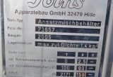 2171 liter tank in Syrafast 316