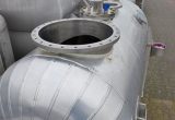 2200 liter tank in Acid-proof 316
