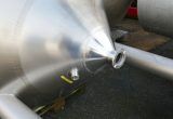 2200 liter tank in Acid-proof 316