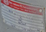 2280 liter tank in Acid-proof 316