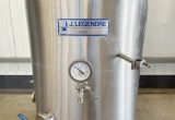 230 liter tank in stainless steel 304