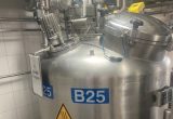 2400 liter tank in Acid-proof 316