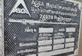 2450 liter tank in Acid-proof 316