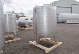 2500 liter tank in Acid-proof 316