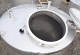 2500 liter tank in Acid-proof 316