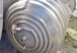 2500 liter tank in Acid-proof 316