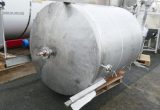 2500 liter tank in Acid-proof 316