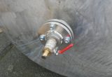 2500 liter tank in Acid-proof 316