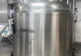 2650 liter tank in Acid-proof 316