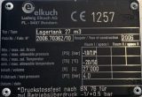 27000 liters tank in Acid-proof 316