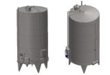 30 000 liters tank in stainless 304 or acid-proof 316