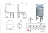 300 liter tank in Acid-proof 316