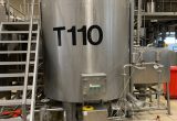 3000 liter tank in 304 stainless steel