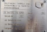 3000 liter tank in Acid-proof 316