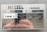 3000 liter tank in Acid-proof 316