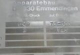 3230 liter tank in Acid-proof 316