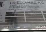 3230 liter tank in Acid-proof 316