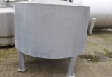 3700 liter tank in Acid-proof 316