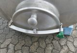 3900 liter tank in Acid-proof 316