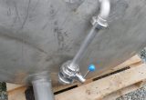 4000 liter tank in Acid-proof 316